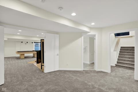 Basement at 434 Sheffield Court, Carmel, IN