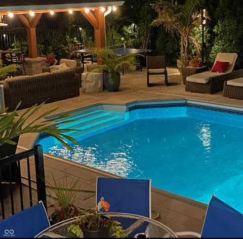 Pool at 434 Sheffield Court, Carmel, IN