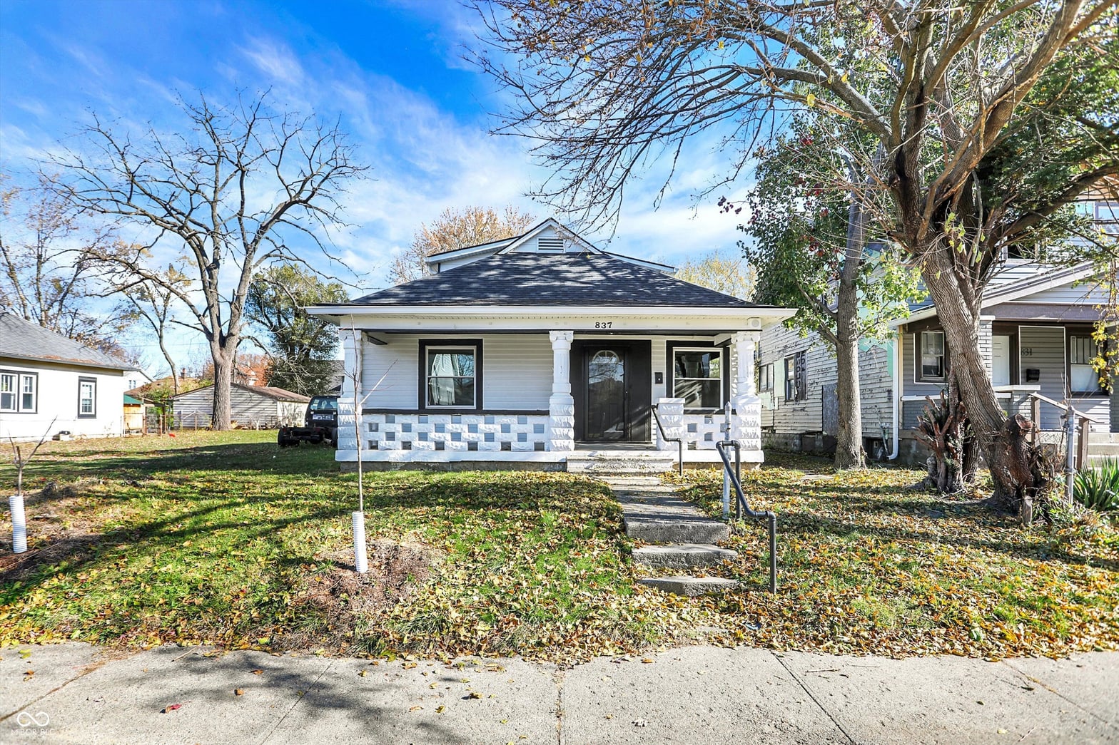Front exterior at 837 N Oakland Avenue, Indianapolis, IN