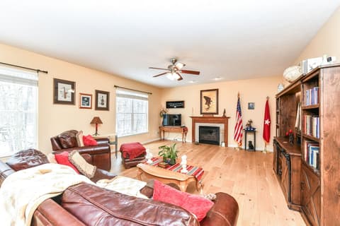 Living room at 9735 Trevia Drive, Indianapolis, IN