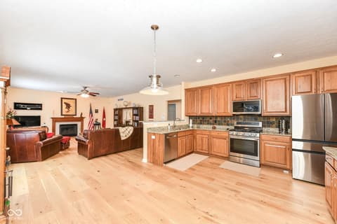 Kitchen at 9735 Trevia Drive, Indianapolis, IN