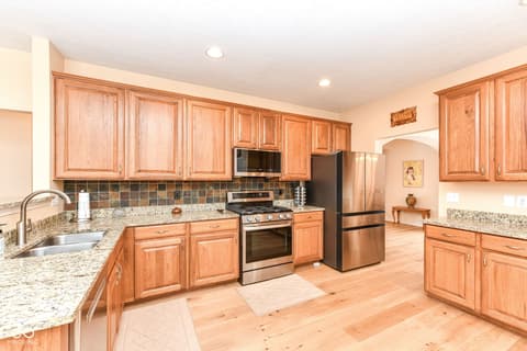 Kitchen at 9735 Trevia Drive, Indianapolis, IN