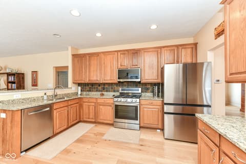 Kitchen at 9735 Trevia Drive, Indianapolis, IN