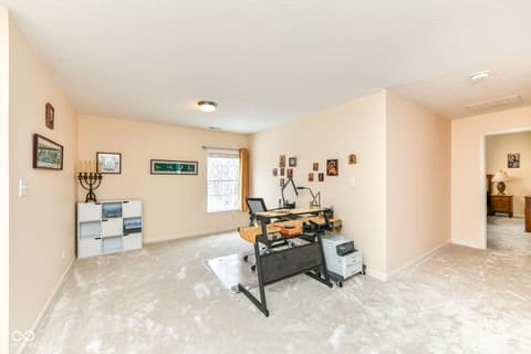 Home office at 9735 Trevia Drive, Indianapolis, IN