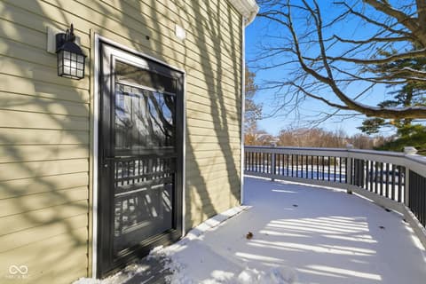 Outdoor living area at 15545 Hazel Dell Road, Noblesville, IN