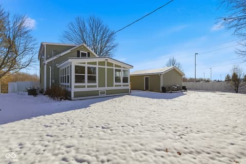 Front exterior at 15545 Hazel Dell Road, Noblesville, IN