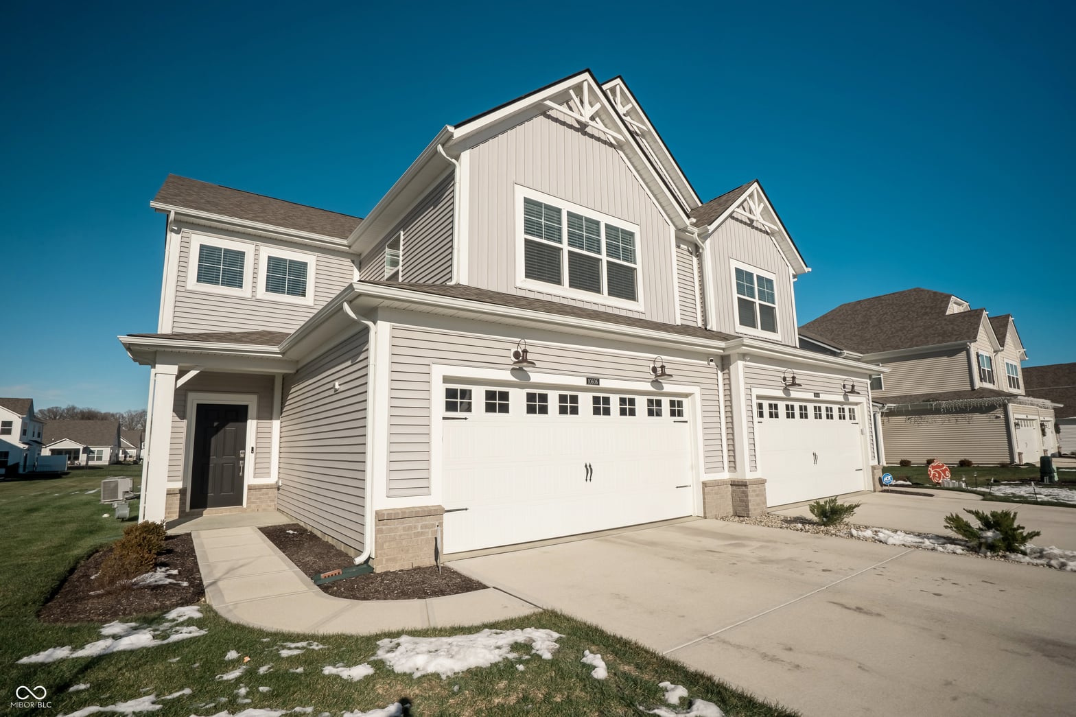 Front exterior at 10606 Mangrove Drive, Indianapolis, IN