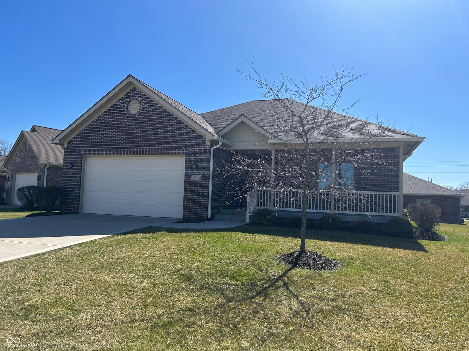 Front exterior at 5375 E Commons West Drive, Mooresville, IN