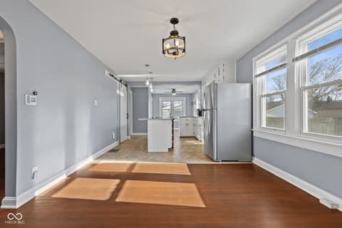 Dining room at 1521 N Euclid Avenue, Indianapolis, IN