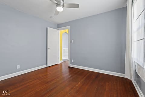 Bedroom at 1521 N Euclid Avenue, Indianapolis, IN