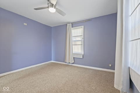 Bedroom at 1521 N Euclid Avenue, Indianapolis, IN
