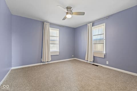 Bedroom at 1521 N Euclid Avenue, Indianapolis, IN