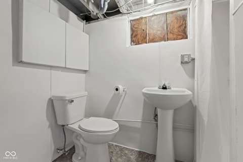 Bathroom at 1521 N Euclid Avenue, Indianapolis, IN