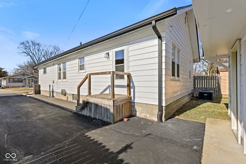 Side exterior at 1521 N Euclid Avenue, Indianapolis, IN