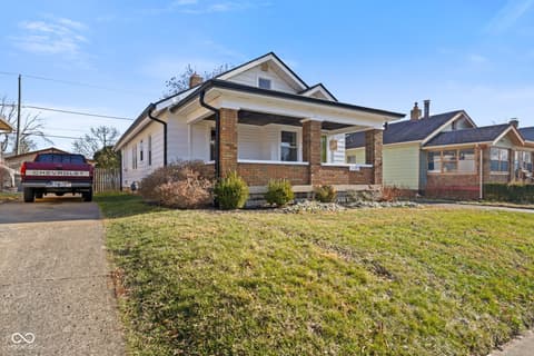Front exterior at 1521 N Euclid Avenue, Indianapolis, IN