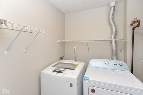 Laundry room at 8820 Yardley Court, Indianapolis, IN