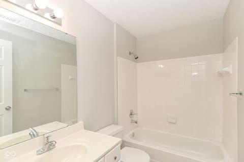 Bathroom at 8820 Yardley Court, Indianapolis, IN