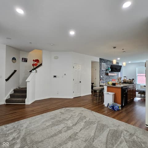 Living room at 314 N Warman Avenue, Indianapolis, IN