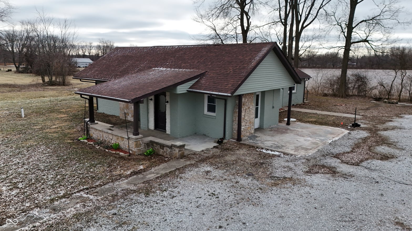 Front exterior at 2903 E Freeport Road, Morristown, IN