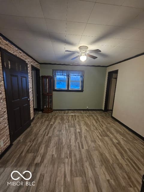 Primary bedroom at 2903 E Freeport Road, Morristown, IN