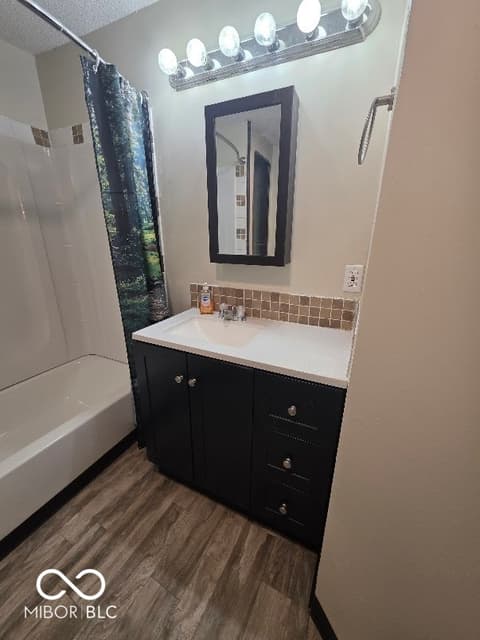Primary bathroom at 2903 E Freeport Road, Morristown, IN