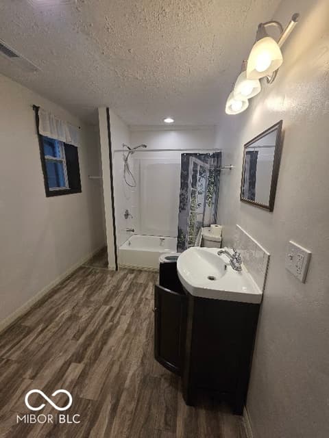 Bathroom at 2903 E Freeport Road, Morristown, IN