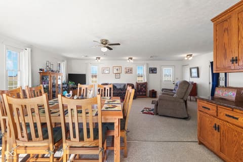 Dining room at 11757 E 1000 S-27, Hartford City, IN