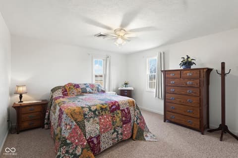 Bedroom at 11757 E 1000 S-27, Hartford City, IN