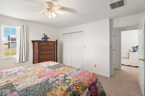 Bedroom at 11757 E 1000 S-27, Hartford City, IN