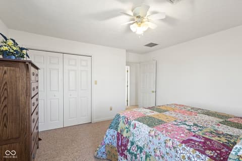 Bedroom at 11757 E 1000 S-27, Hartford City, IN