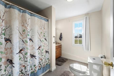 Bathroom at 11757 E 1000 S-27, Hartford City, IN