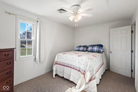 Bedroom at 11757 E 1000 S-27, Hartford City, IN
