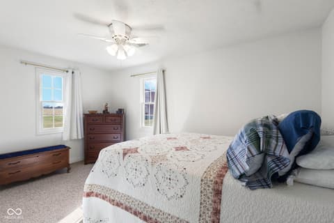 Bedroom at 11757 E 1000 S-27, Hartford City, IN