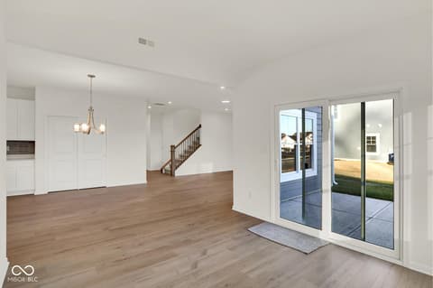 Living room at 1353 Mahoning Road, Sheridan, IN