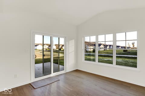 Living room at 1353 Mahoning Road, Sheridan, IN