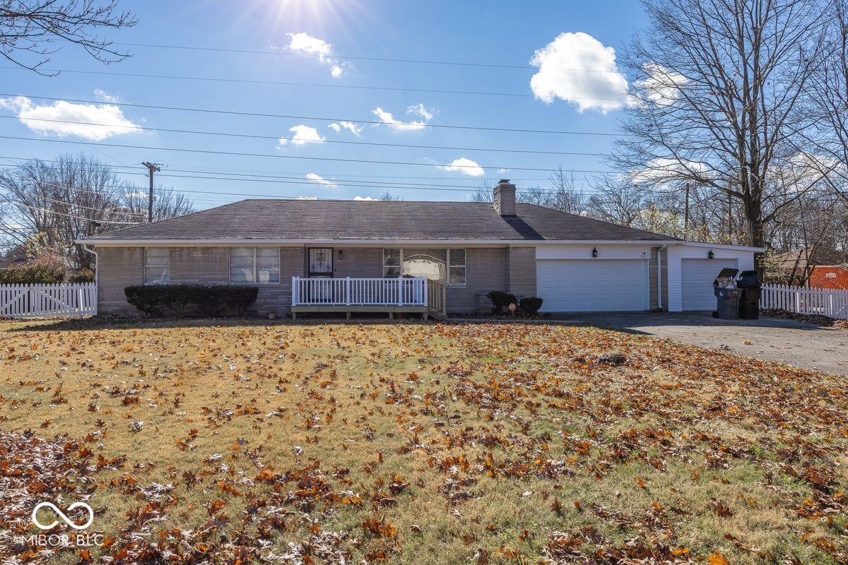Front exterior at 4115 Marrison Place, Indianapolis, IN