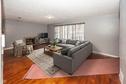 Living room at 4115 Marrison Place, Indianapolis, IN