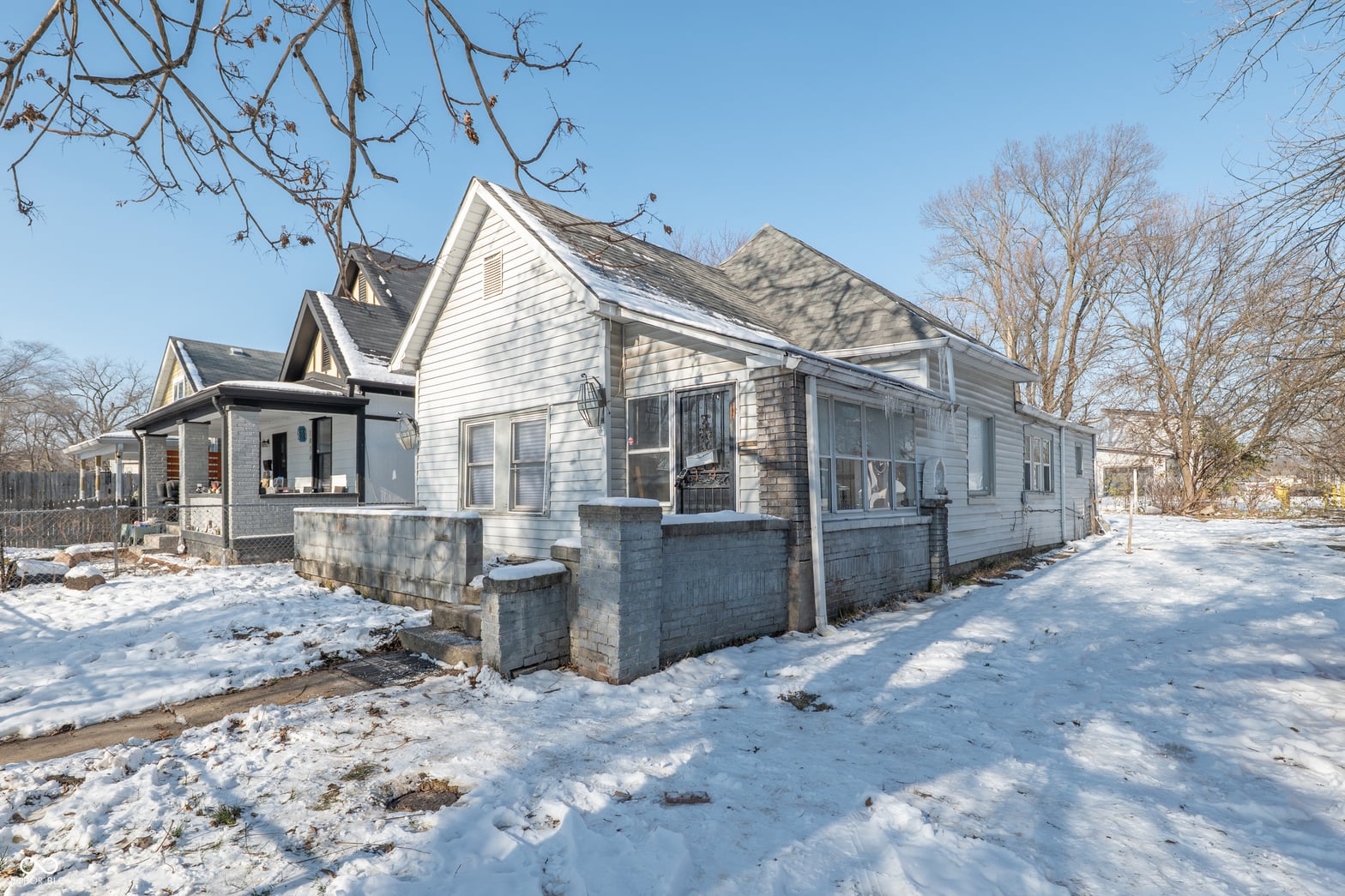 Side exterior at 1006 Edgemont Avenue, Indianapolis, IN