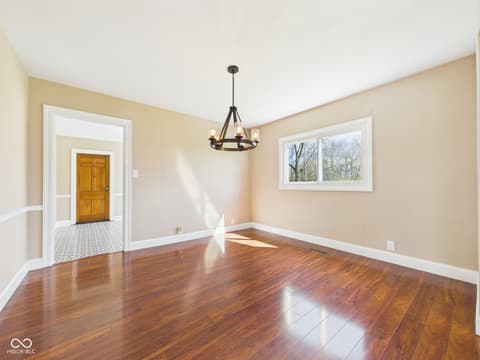 Dining room at 1925 Lindberg Road, Anderson, IN