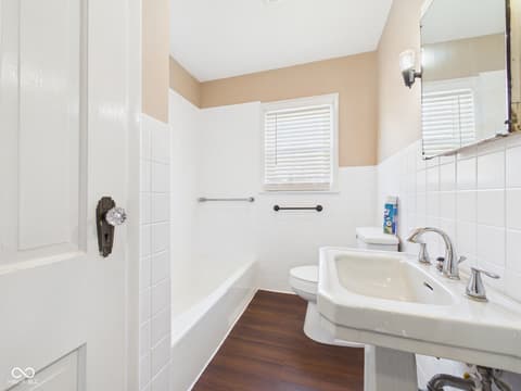 Bathroom at 1925 Lindberg Road, Anderson, IN