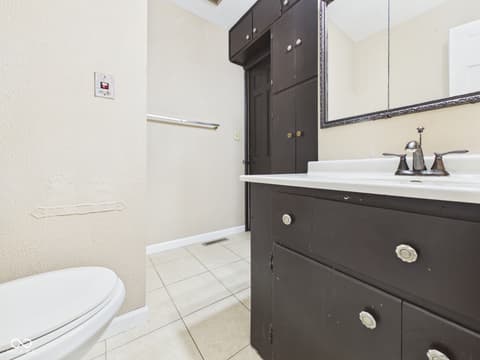 Bathroom at 1925 Lindberg Road, Anderson, IN