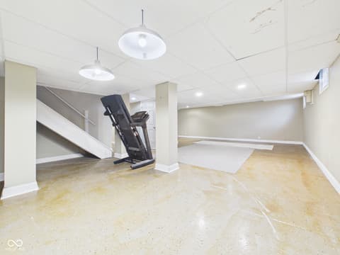 Basement at 1925 Lindberg Road, Anderson, IN
