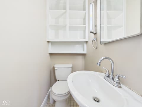 Bathroom at 1925 Lindberg Road, Anderson, IN