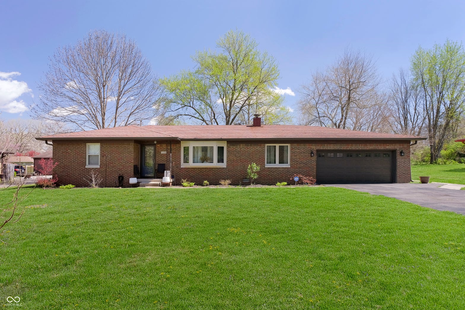 Front exterior at 4435 Chatham Place, Indianapolis, IN