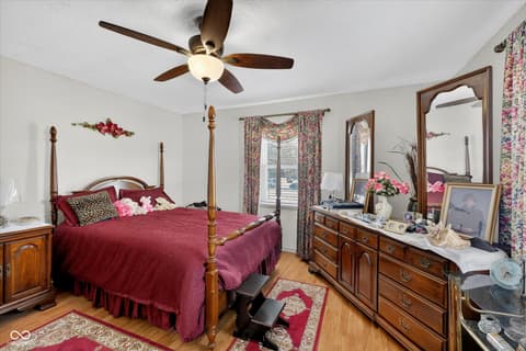 Bedroom at 4435 Chatham Place, Indianapolis, IN