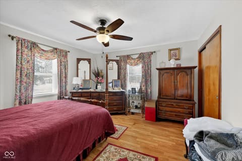 Bedroom at 4435 Chatham Place, Indianapolis, IN
