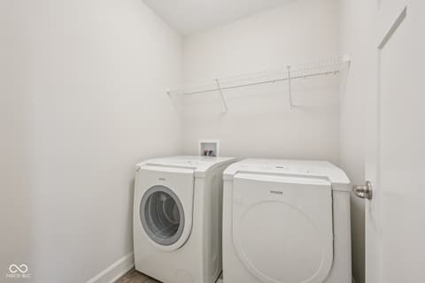 Laundry room at 4556 W Lakeway Drive, New Palestine, IN