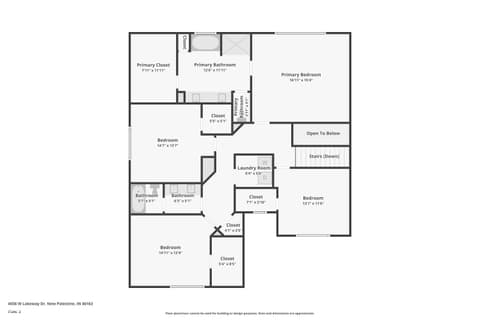 Floor Plan — 4556 W Lakeway Drive, New Palestine, IN
