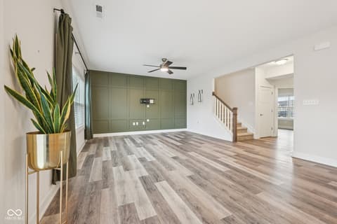 Living room at 4556 W Lakeway Drive, New Palestine, IN