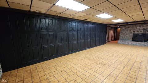 Basement at 1677 W Forest Road, Crawfordsville, IN